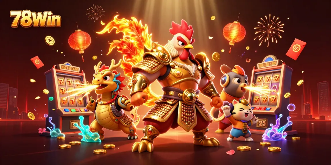 Experience thrilling gameplay at 78Win with stunning visuals and vibrant slot action.