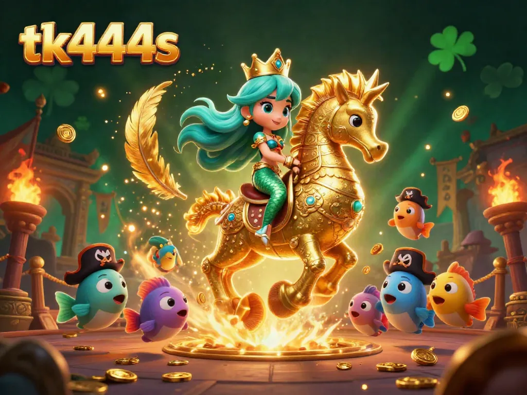 Win big with tk444s in this vibrant 3D casino scene featuring exciting game elements.