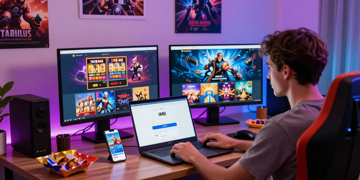 Proses IMEI LOGIN di platform permainan online dengan antarmuka menarik dan banyak pilihan permainan.
