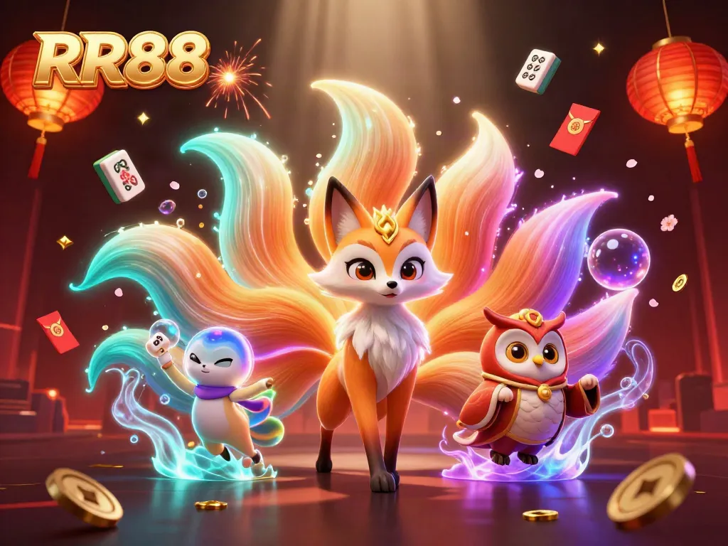 Experience winning moments at RR88 with vibrant characters and intriguing game elements.
