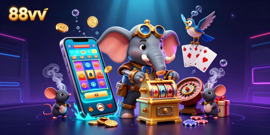 Experience thrilling spins and wins with 88vv's steampunk-themed slot adventure featuring rich detail and vibrant gameplay.